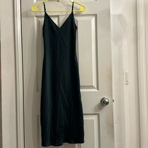 Aritzia wilfred only slip midi dress